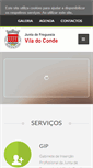 Mobile Screenshot of jf-viladoconde.pt